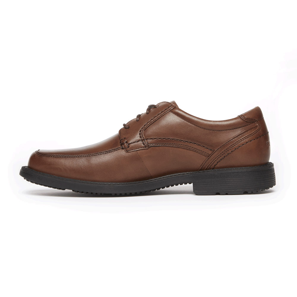 Rockport Snøre Sko Herre Brune - Style Leader 2 Apron Toe - CNUM01697